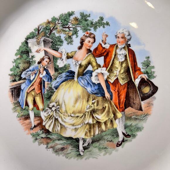 Cronin China Co. 11" x 9" Oval Serving Platter Pattern CO12 Vintage Made in USA - Picture 2 of 9